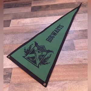 Pottery Barn Teen Slytherin wall pennant